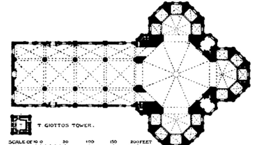 Plan of the Cathedral of Santa Maria del Fiore