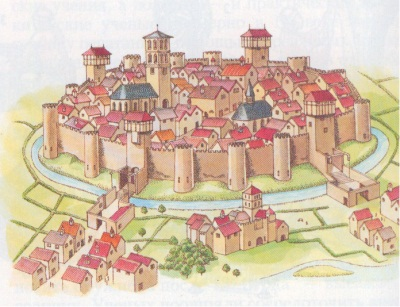 Середньовічне місто by svetickushnerova - Ourboox.com