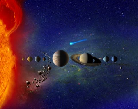 8 Planets That Make Our Solar System! by megan stoppelli - Ourboox.com