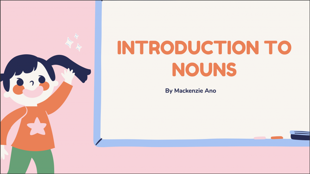Introduction to Nouns by Mackenzie Ano - Ourboox.com