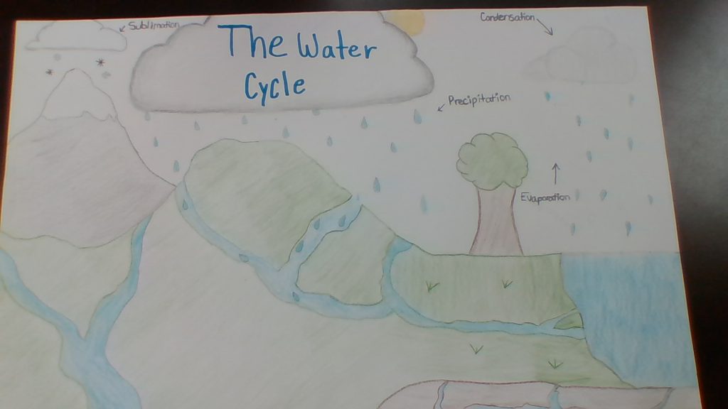 My trip through the water cycle. by Brooklyn Guild - Ourboox.com