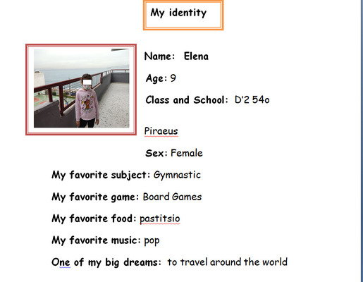 My identity by Georgia - Ourboox.com