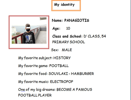 My identity by Georgia - Ourboox.com