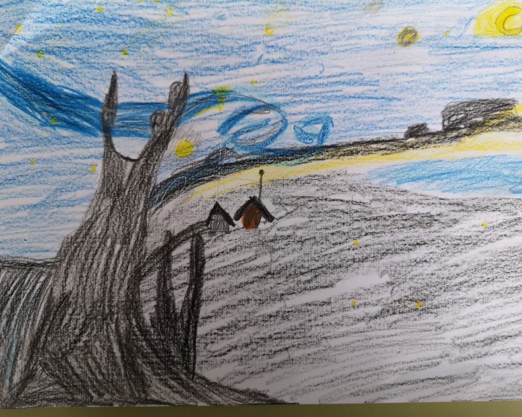 “La noche estrellada” by Isabel Tejeda - Ourboox.com