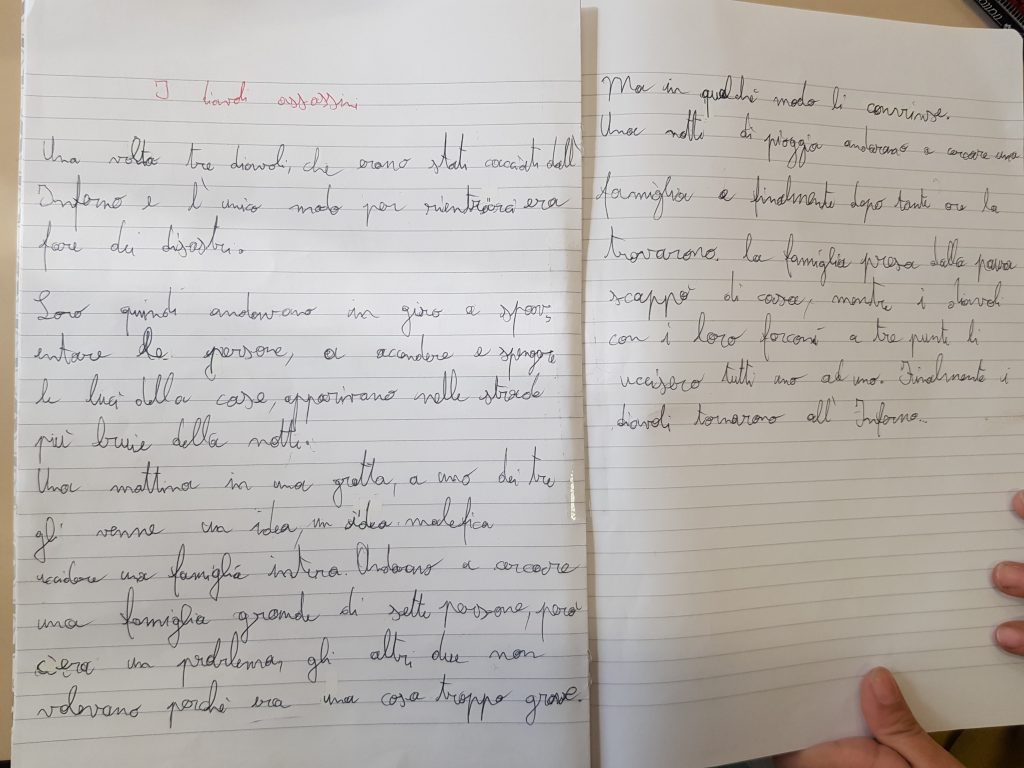 I racconti di paura by Scuola Primaria E.De Amicis Montepulciano - Ourboox.com