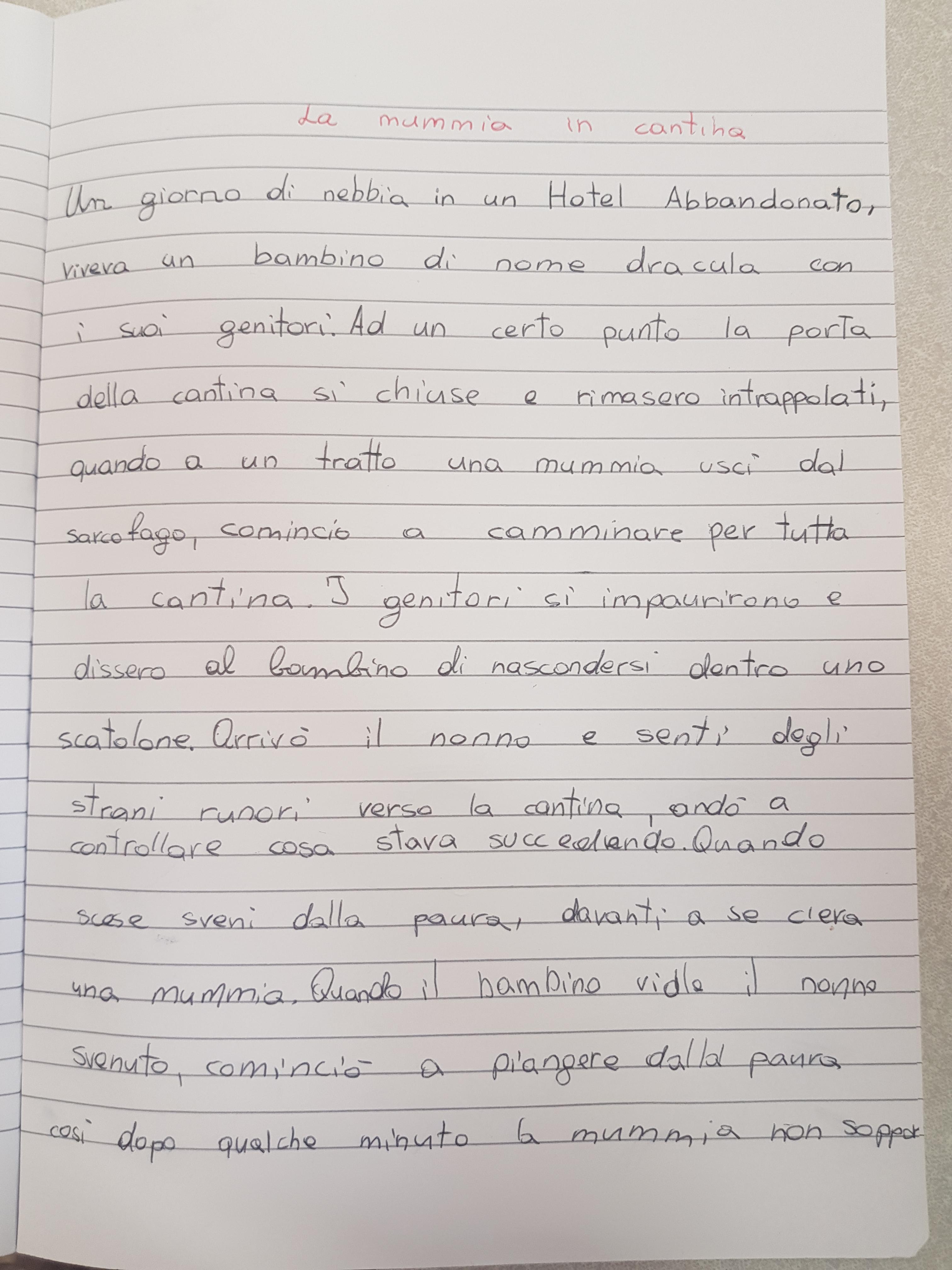 I racconti di paura by Scuola Primaria E.De Amicis Montepulciano - Ourboox.com