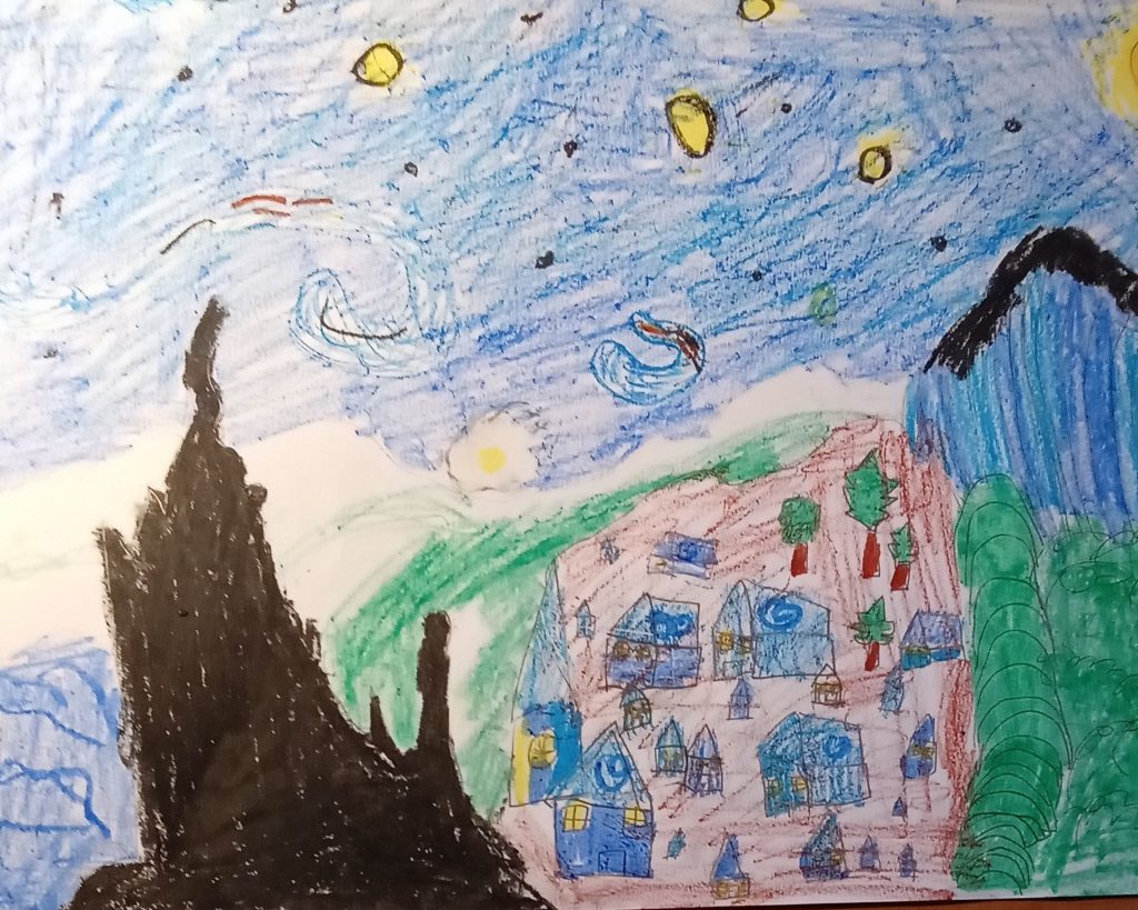 “La noche estrellada” by Isabel Tejeda - Ourboox.com