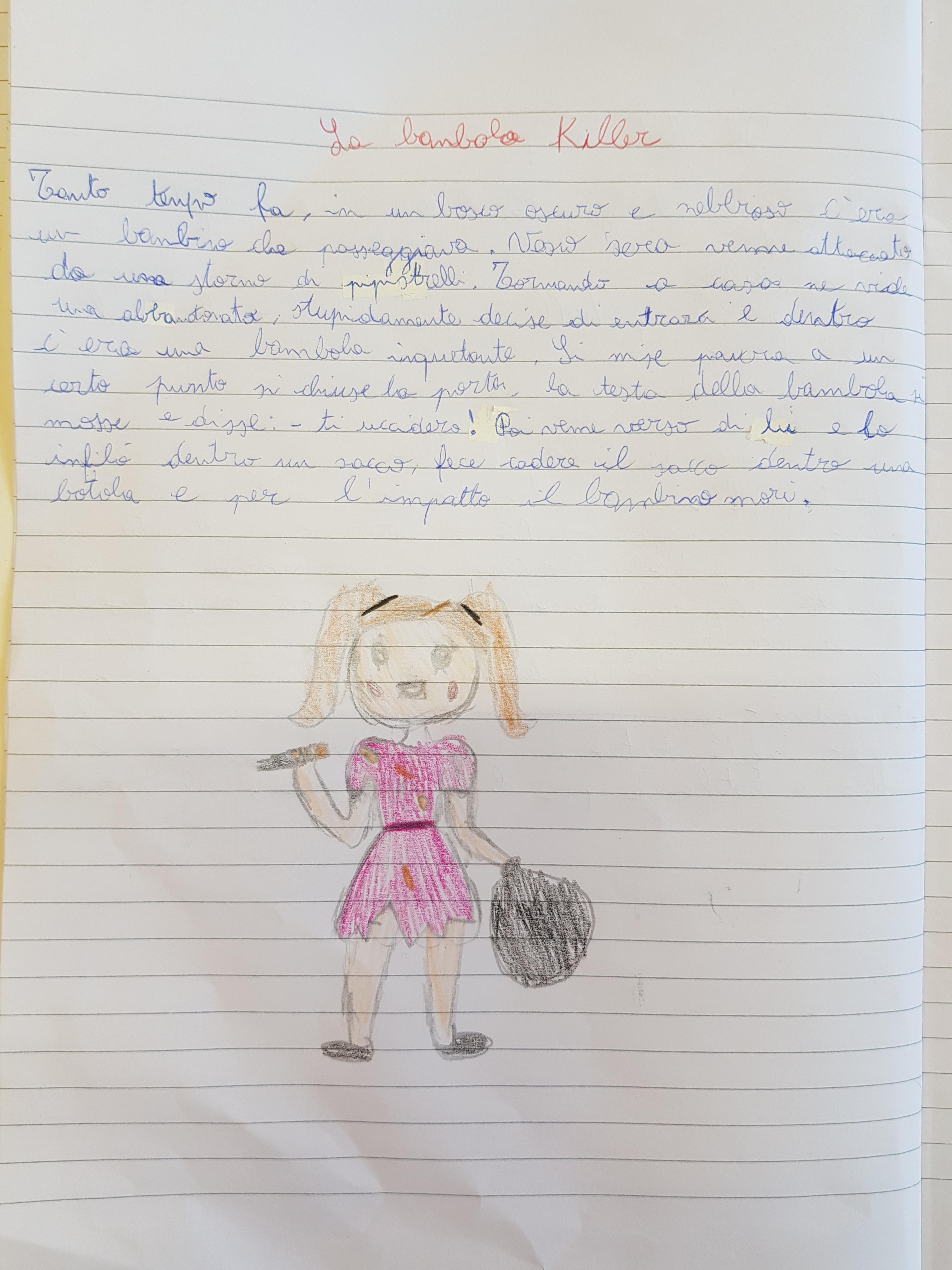 I racconti di paura by Scuola Primaria E.De Amicis Montepulciano - Ourboox.com