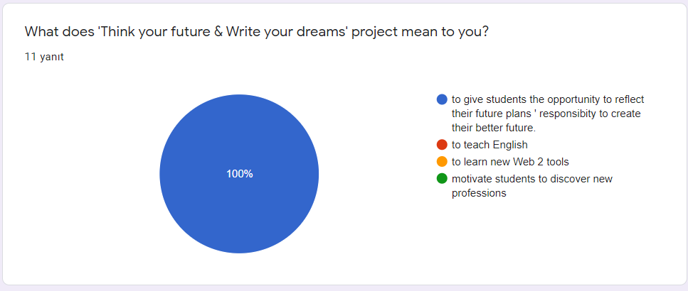 ‘Think your future & Write your dreams’ Pre-Survey for Teachers by Aynur - Illustrated by Aynur Demirtaş /Elazığ High School - Ourboox.com