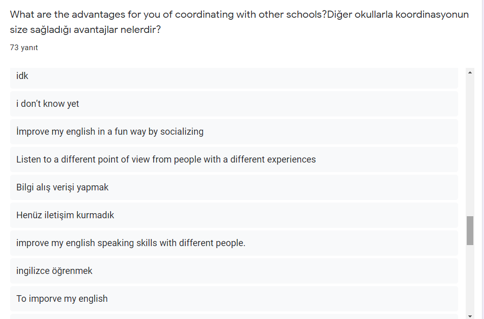 ‘Think your future &Write your dreams’ project Pre-Survey Analysis for Students by Aynur - Illustrated by Aynur Demirtaş Korkmaz Elazığ High School - Ourboox.com