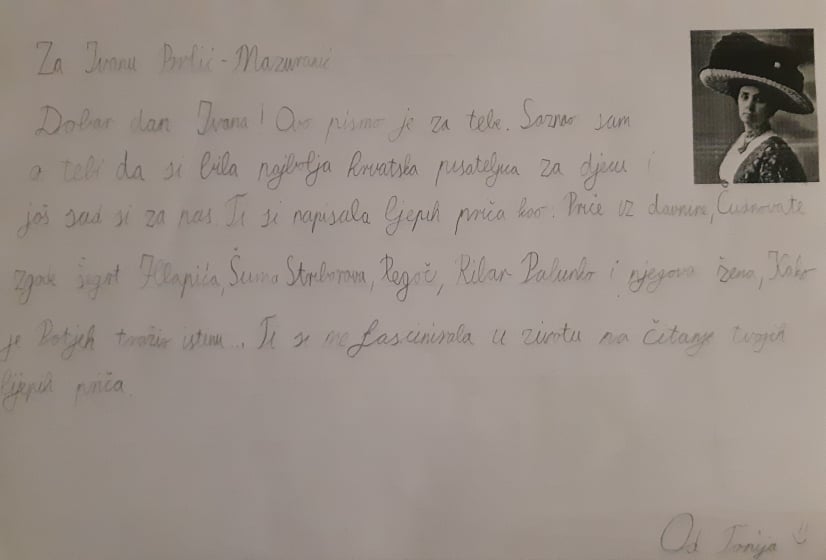 Pišemo pismo Ivani i njenim likovima iz bajke Šuma Striborova by Ljiljana Kubaša - Illustrated by 4.a razred - Ourboox.com