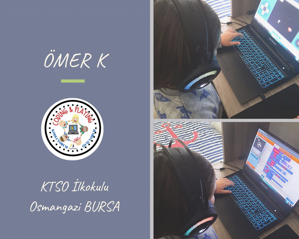 GALAKSİ OYUNU KTSO İLKOKULU 4/D by MERALYILMAZ - Illustrated by e Twinning       Kodluyorum&Oynuyorum   Coding&Playing - Ourboox.com