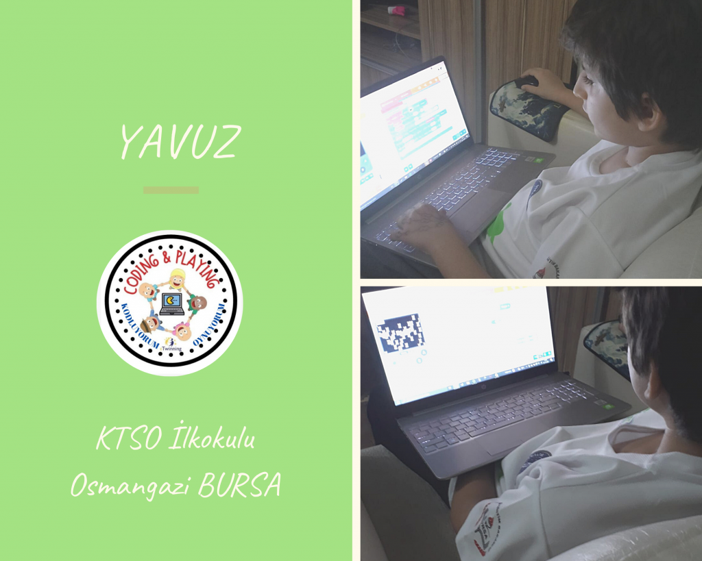 GALAKSİ OYUNU KTSO İLKOKULU 4/D by MERALYILMAZ - Illustrated by e Twinning       Kodluyorum&Oynuyorum   Coding&Playing - Ourboox.com