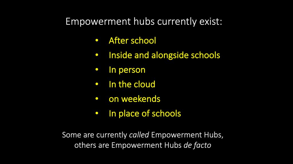 ———— EMPOWERMENT TODAY! ———— CREATING EMPOWERMENT HUBS by Marc Prensky - Ourboox.com