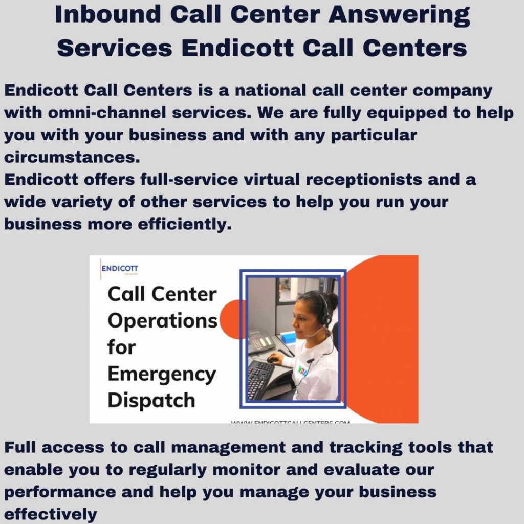 Inbound Call Center Answering Services