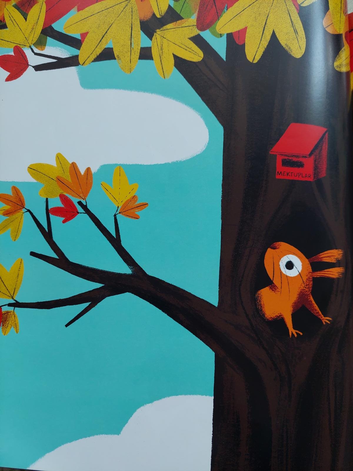 YAPRAKLARIMI KİM ALDI? by EDA VURAL - Illustrated by Eda VURAL - Ourboox.com