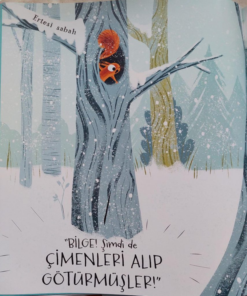 YAPRAKLARIMI KİM ALDI? by EDA VURAL - Illustrated by Eda VURAL - Ourboox.com