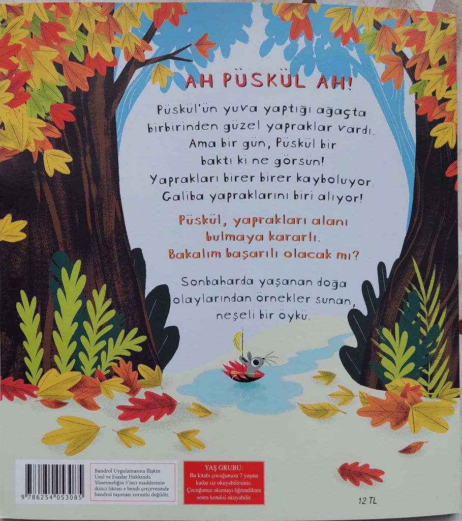 YAPRAKLARIMI KİM ALDI? by EDA VURAL - Illustrated by Eda VURAL - Ourboox.com