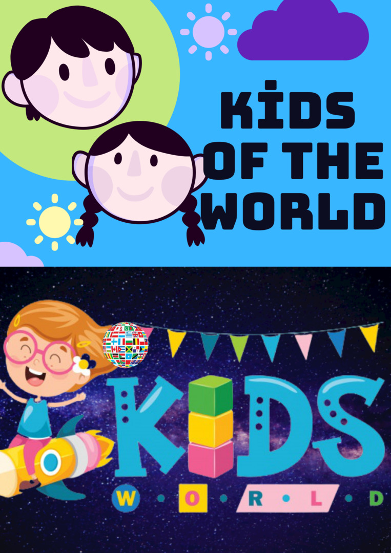 Kıds of The World Project Posters by Şennur KARA - Illustrated by Şennur Kara - Ourboox.com