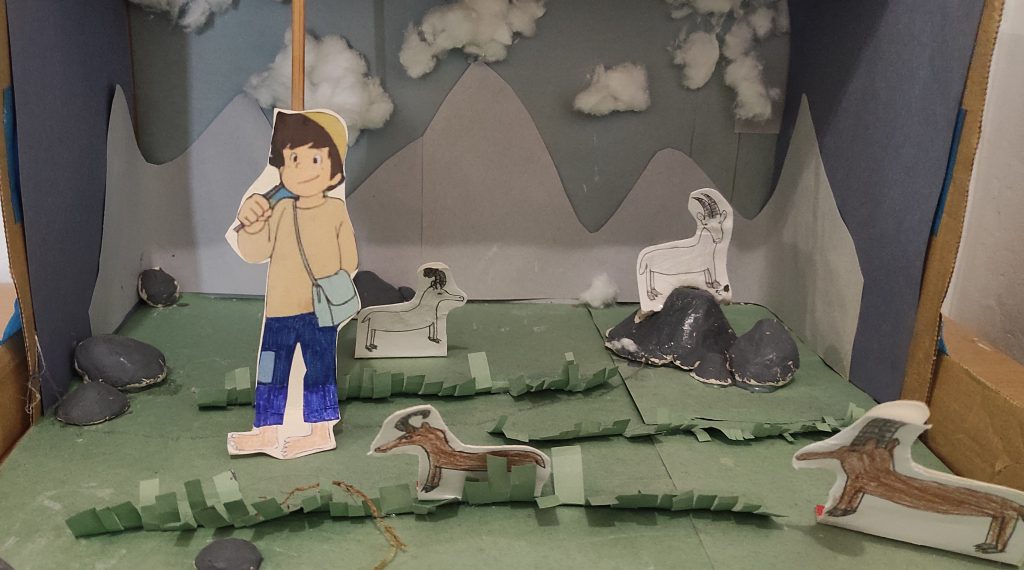 MOUNTAINS ARE GIANTS OF NATURE by Jelena Atlić McColgan - Illustrated by Pupils of the 5th grade Private Elementary School Nova, Zadar Croatia - Ourboox.com