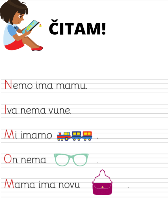 ČITAM, PONAVLJAM, PIŠEM by Nives Kajfeš - Ourboox.com