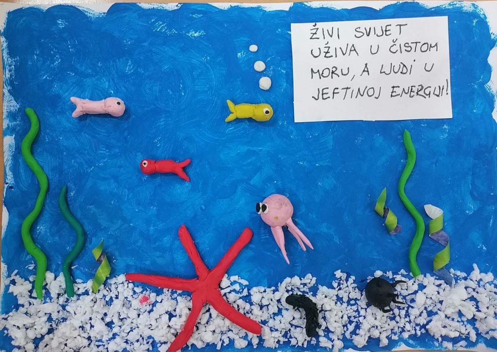 KEEP OUR SEA CLEAN by Jelena Atlić McColgan - Illustrated by Pupils of the 4th grade Private Elementary School Nova, Zadar Croatia - Ourboox.com