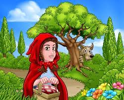 ليلى الحمراء والذئب الكبير by hiba - Illustrated by هبة ثابت - Ourboox.com