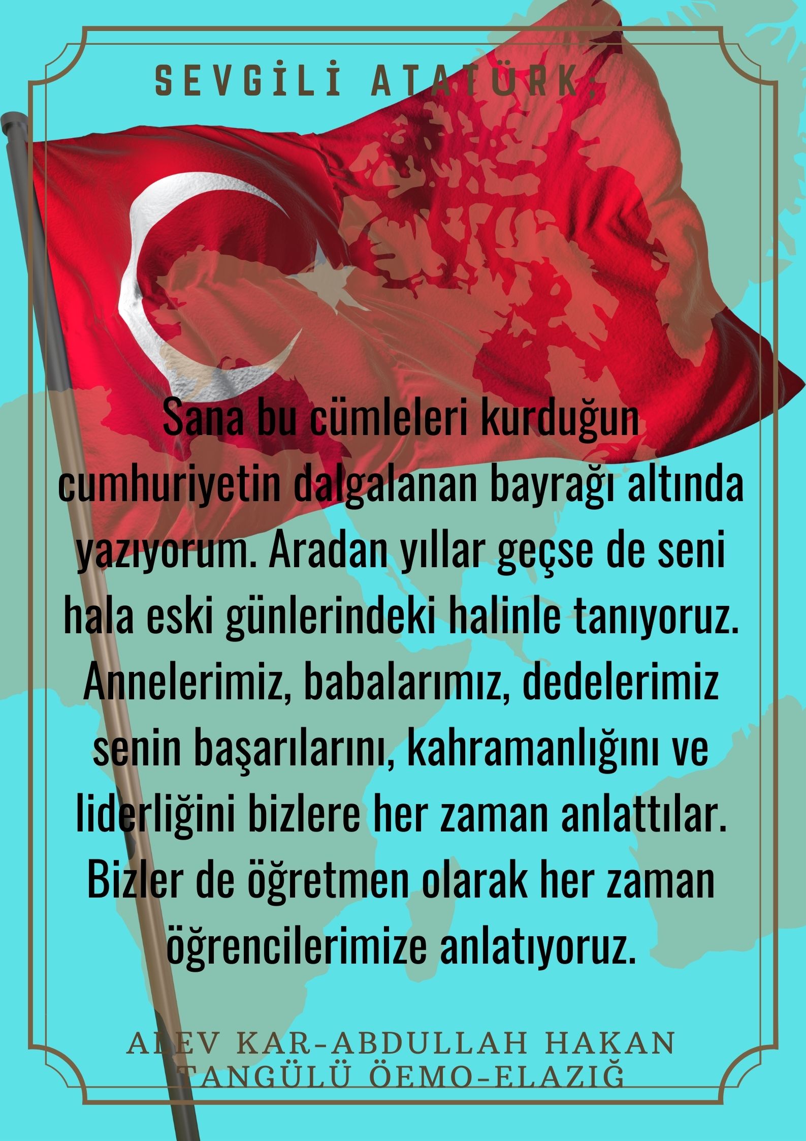 İZİNDEYİZ ATAM by ÖZEL VATANDAŞLAR - Ourboox.com