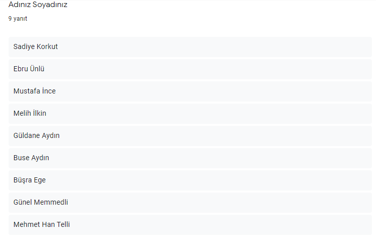 Proje Öğretmen Son Değerlendirme Sonuçları by Büşra Ege - Illustrated by Kök Değerler Proje Ekibi - Ourboox.com