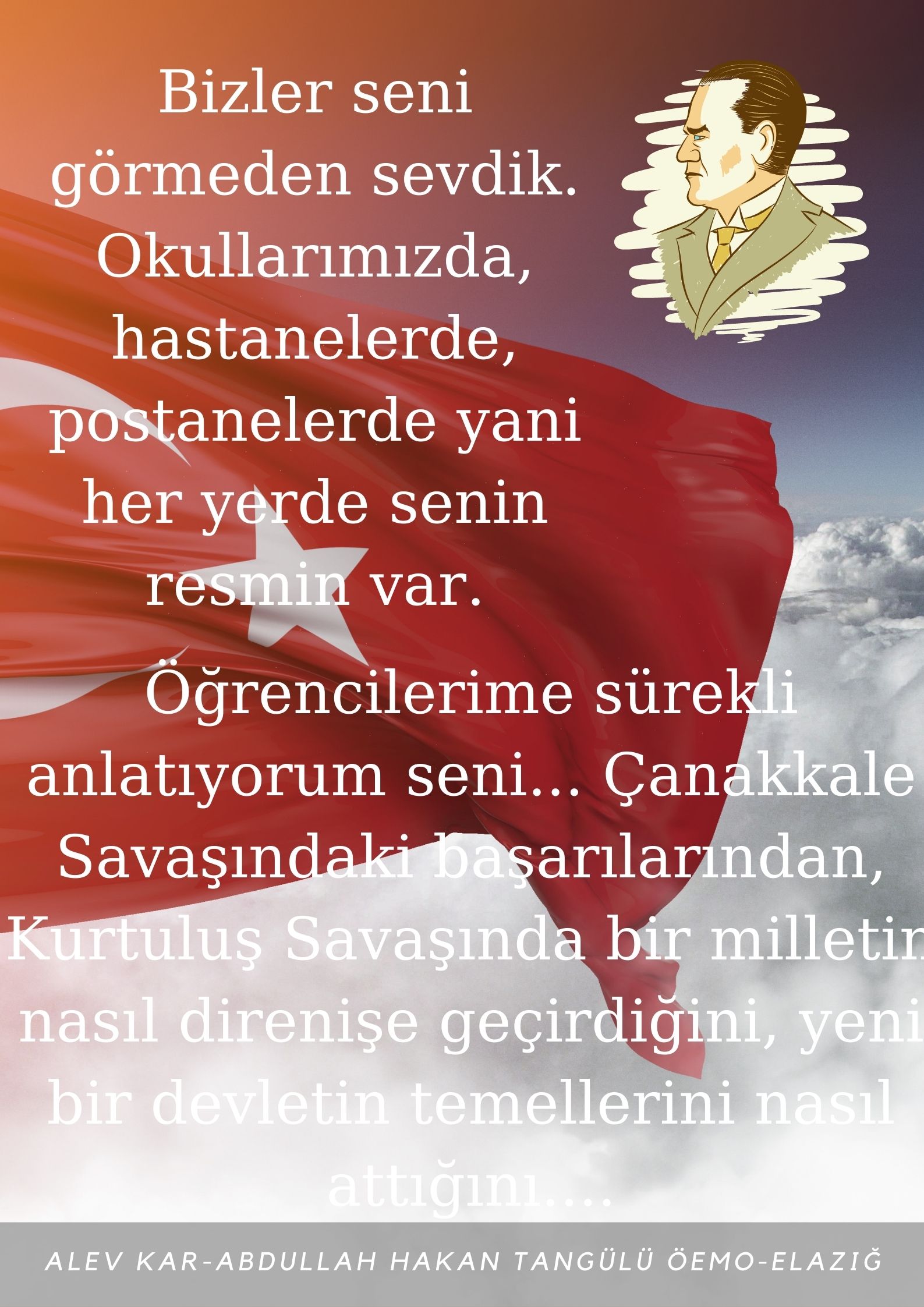 İZİNDEYİZ ATAM by ÖZEL VATANDAŞLAR - Ourboox.com