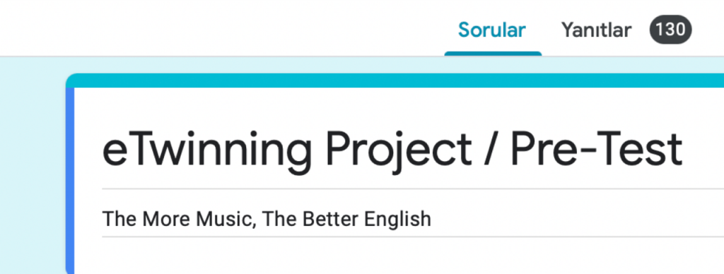THE MORE MUSIC THE BETTER ENGLISH Pre-Test Analysis by Lale Akın Derin - Ourboox.com