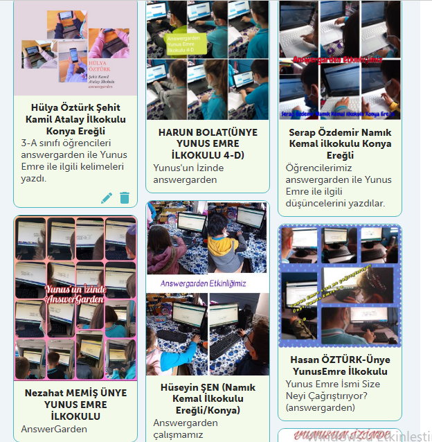 YUNUS’UN İZİNDE(Kasım Ayı Çalışmalarımız) by hülya - Ourboox.com