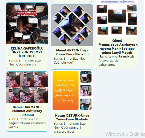 YUNUS’UN İZİNDE(Kasım Ayı Çalışmalarımız) by hülya - Ourboox.com