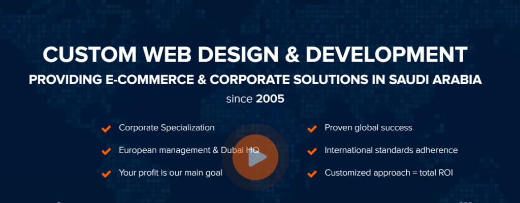 e-commerce web design Saudi Arabia