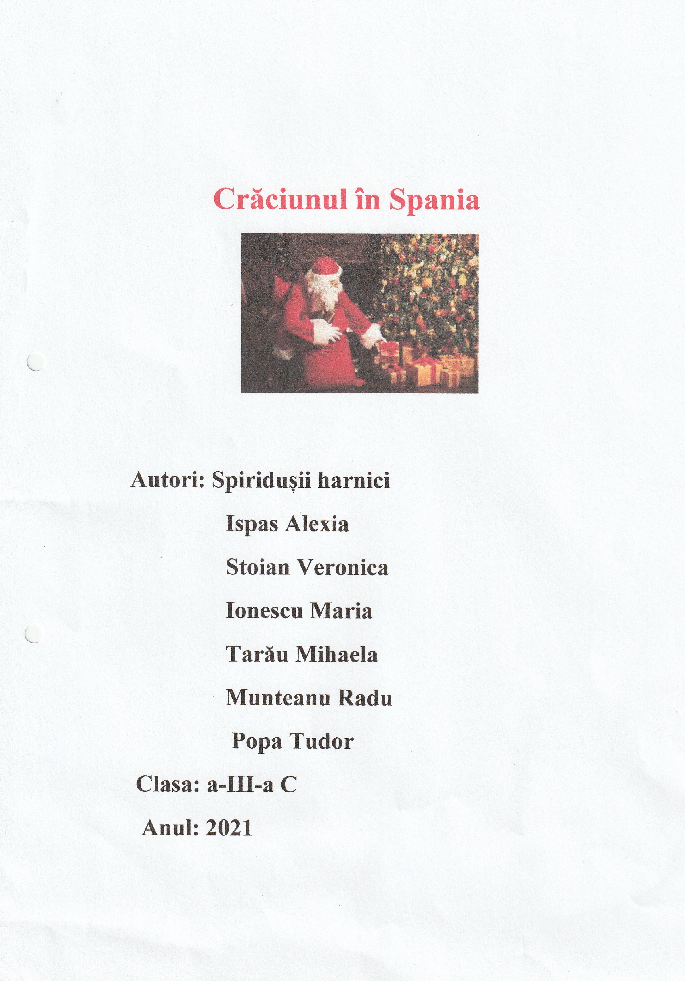 Crăciunul în Spania by Alexia Ispas - Ourboox.com