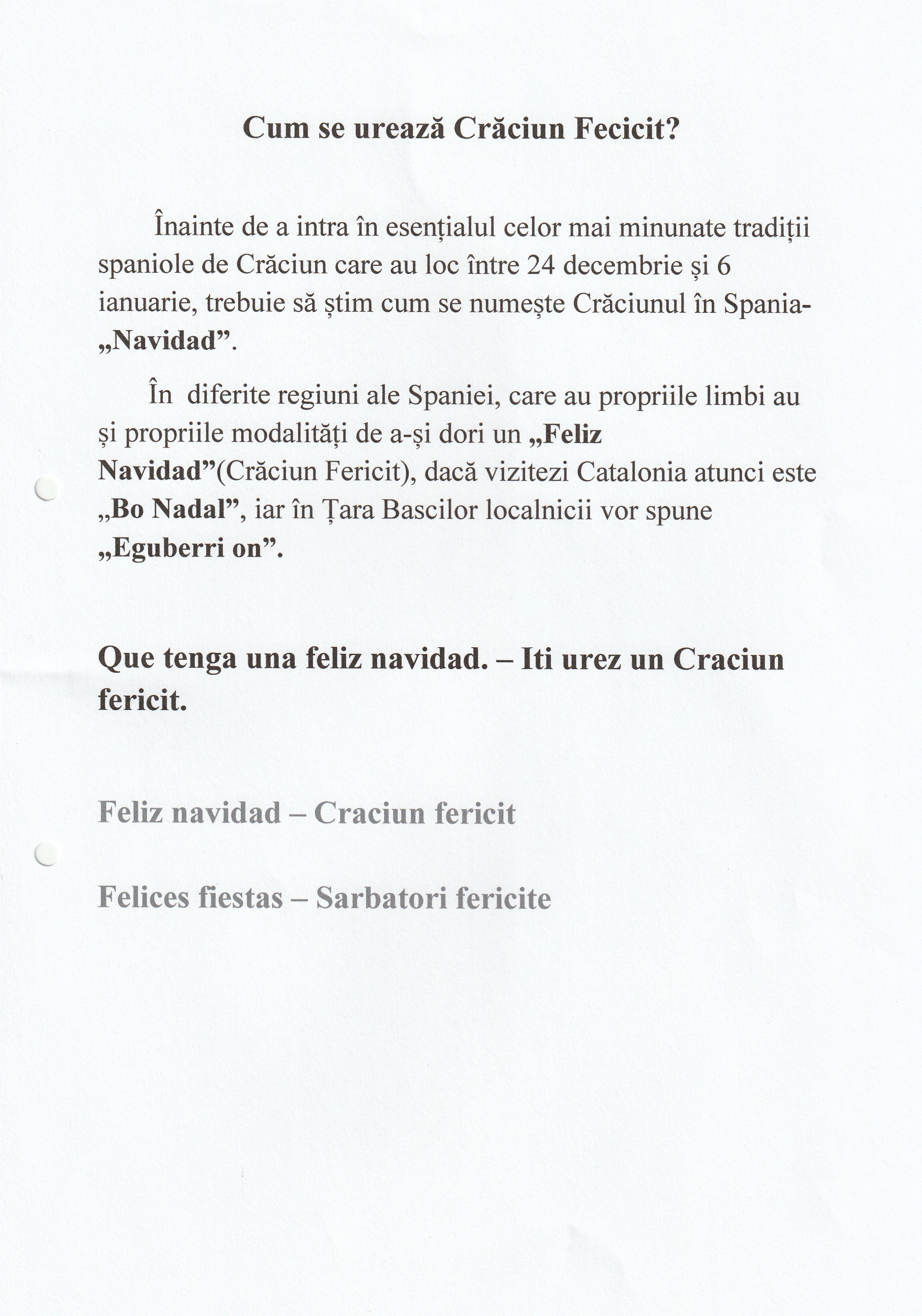 Crăciunul în Spania by Alexia Ispas - Ourboox.com