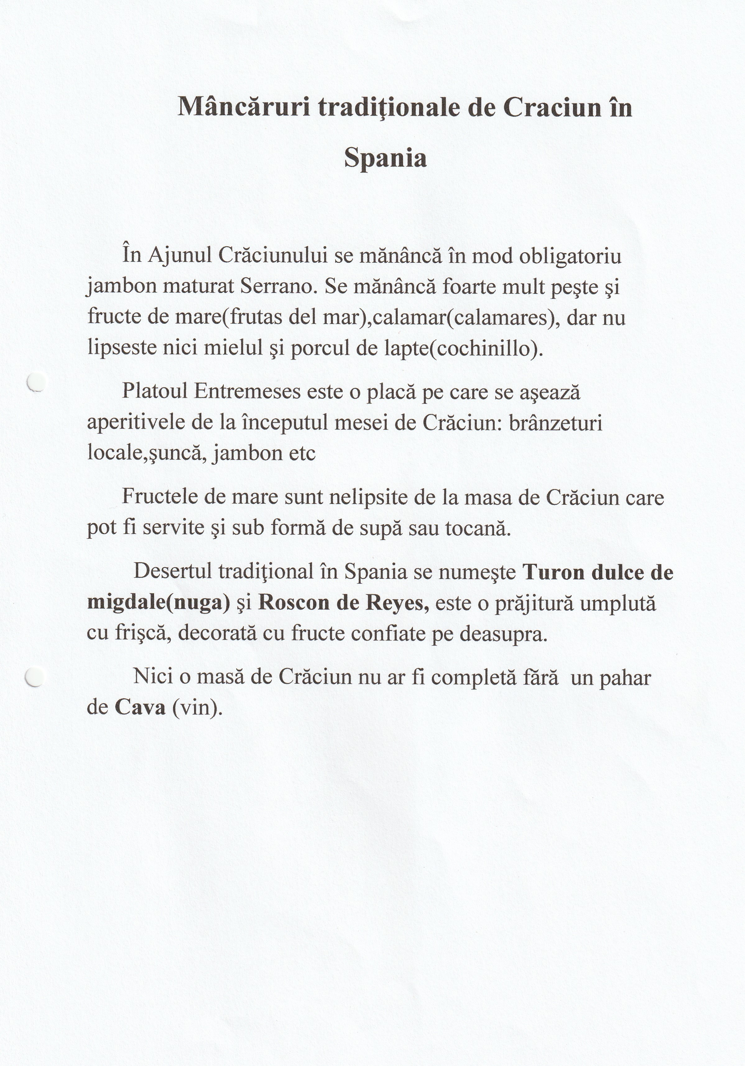 Crăciunul în Spania by Alexia Ispas - Ourboox.com