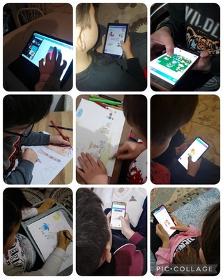 I’m learning, I’m sharing, I’m happy student posters by ANONİM  - Illustrated by  student posters - Ourboox.com