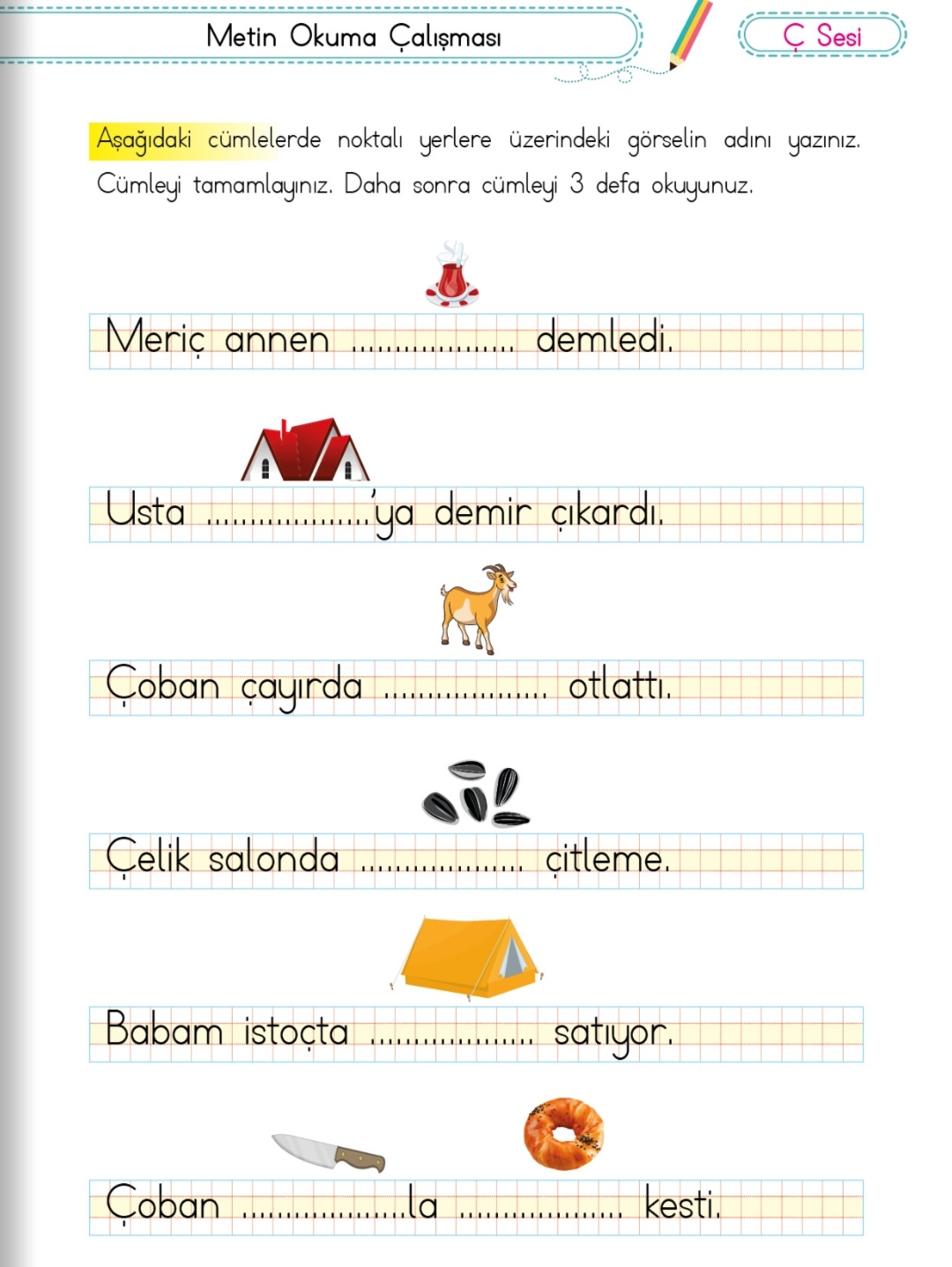 ‘Ç’ SESINI TANIYORUM by Çağla Hançer - Ourboox.com