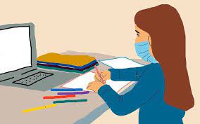 למידה מרחוק by maream - Illustrated by מרים אבו שלדום - Ourboox.com