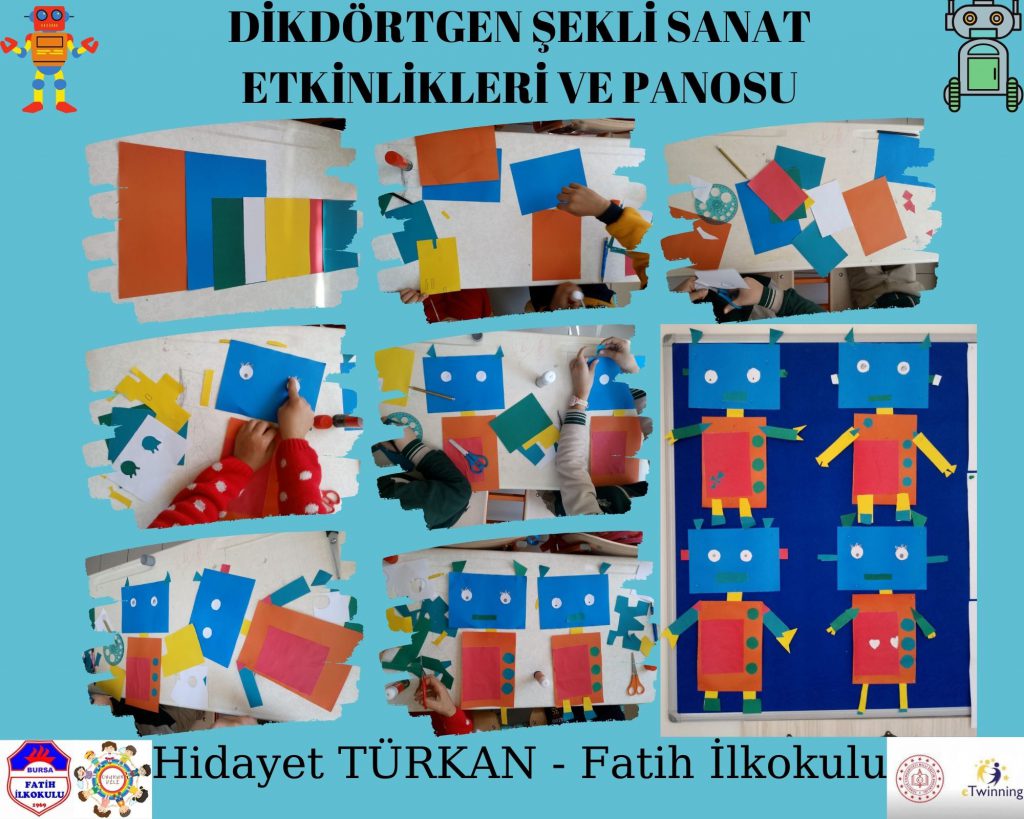 ŞEKİLLERİ ÖĞRENİYORUM by Hidayet T - Illustrated by Hidayet TÜRKAN - Ourboox.com