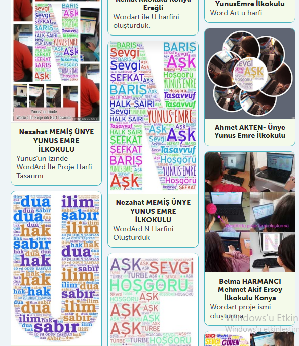 YUNUS’UN İZİNDE(Kasım Ayı Çalışmalarımız) by hülya - Ourboox.com