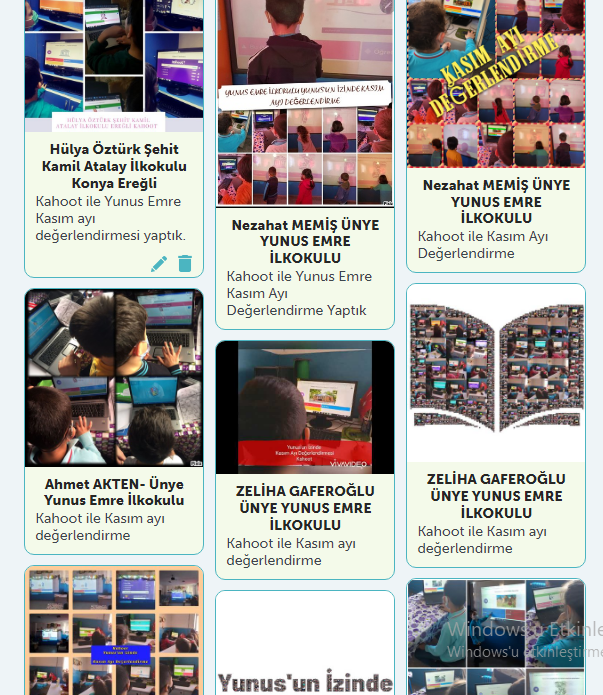 YUNUS’UN İZİNDE(Kasım Ayı Çalışmalarımız) by hülya - Ourboox.com