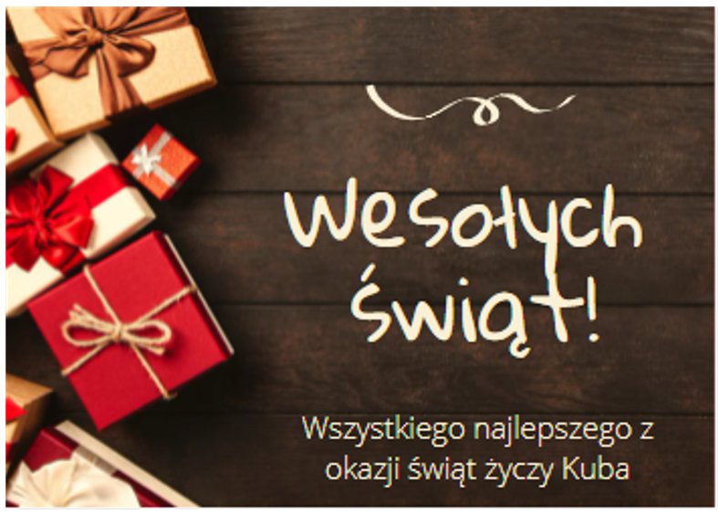 Wesołych Świąt by Urszula Bąk - Ourboox.com