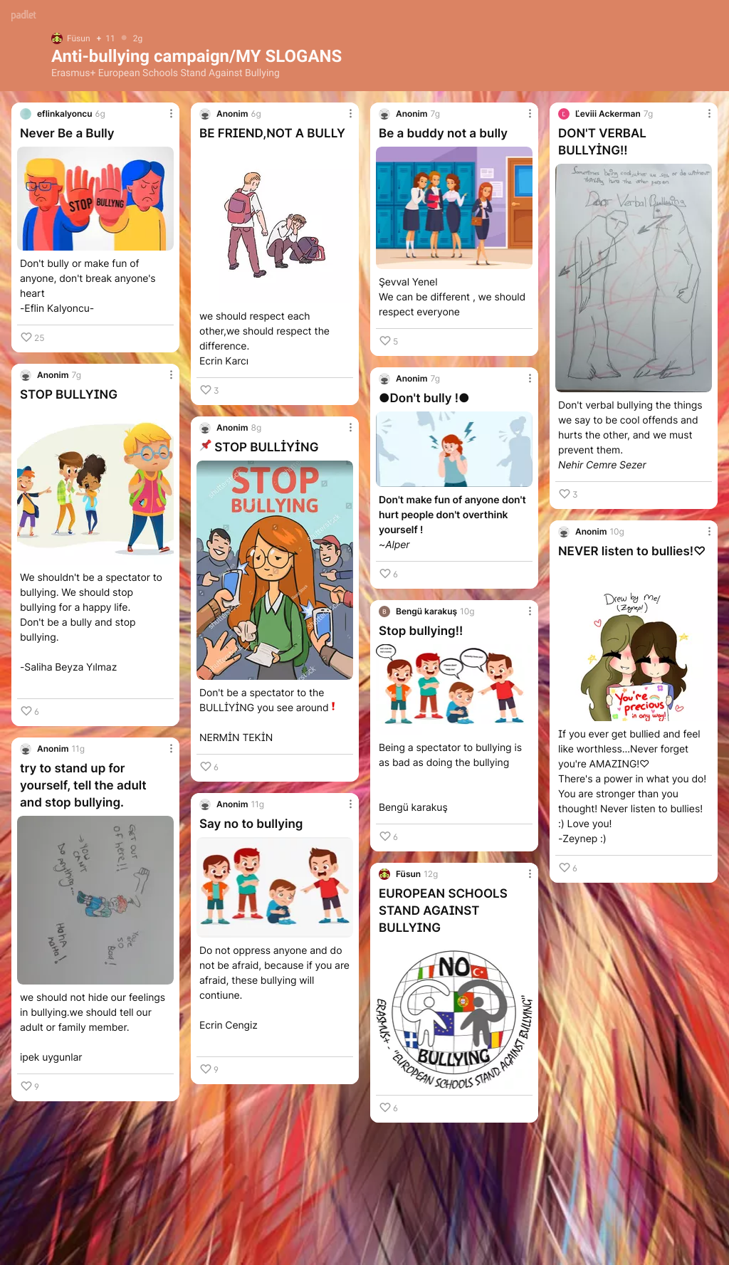 A CAMPAIGN AGAINST BULLYING VOLUME 3 by Füsun Guz - Illustrated by FG - Ourboox.com