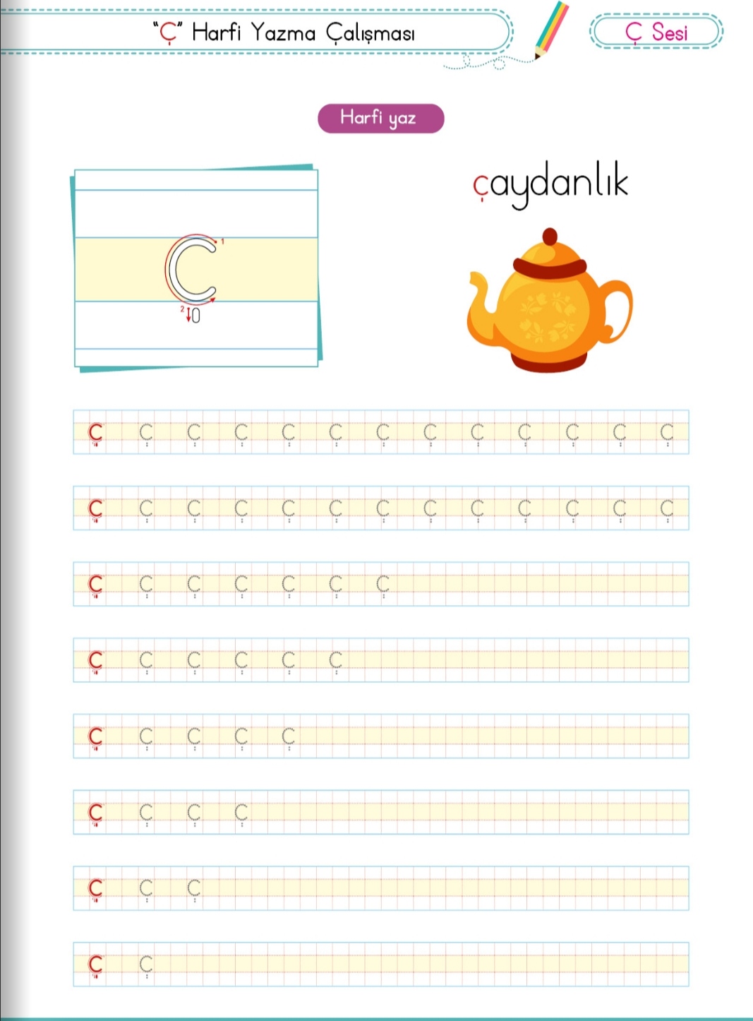 ‘Ç’ SESINI TANIYORUM by Çağla Hançer - Ourboox.com