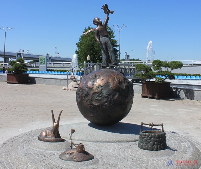 «Зі сторінок книги – у бронзу та граніт…» by Galuna Stanko - Illustrated by Пропоную вам віртуальну екскурсію по всьому світу, щоб побачити, скільки різних скульптурних композицій створено цьому улюбленому літературному герою і його автору - великому романтику Антуану де Сент-Екзюпері. - Ourboox.com