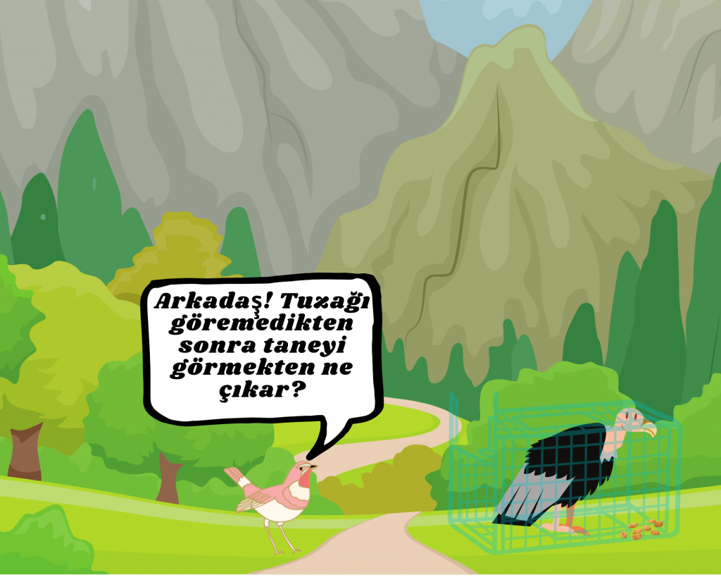 AKBABA İLE ÇAYLAK by YUNUS EMRE - MEVLANA - SADİ ŞİRAZİ - Illustrated by SADİ ŞİRAZİ - Ourboox.com