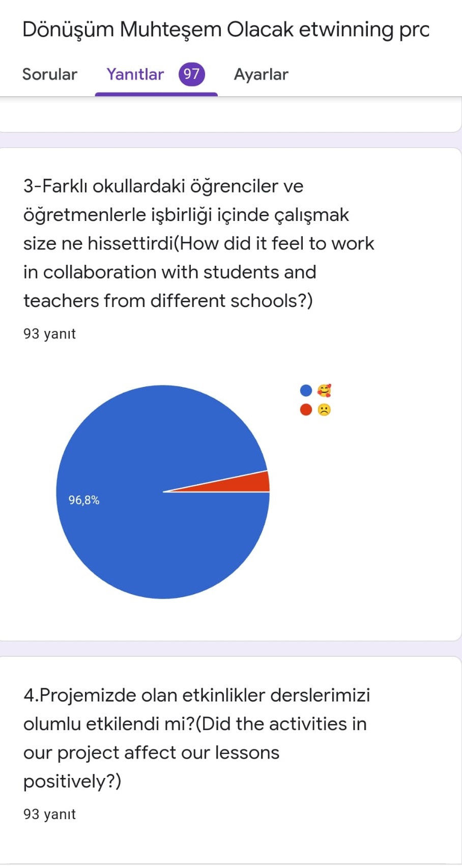 PROJE SONU ÖĞRENCİ ANKETİ by hilalbudakkurt - Ourboox.com
