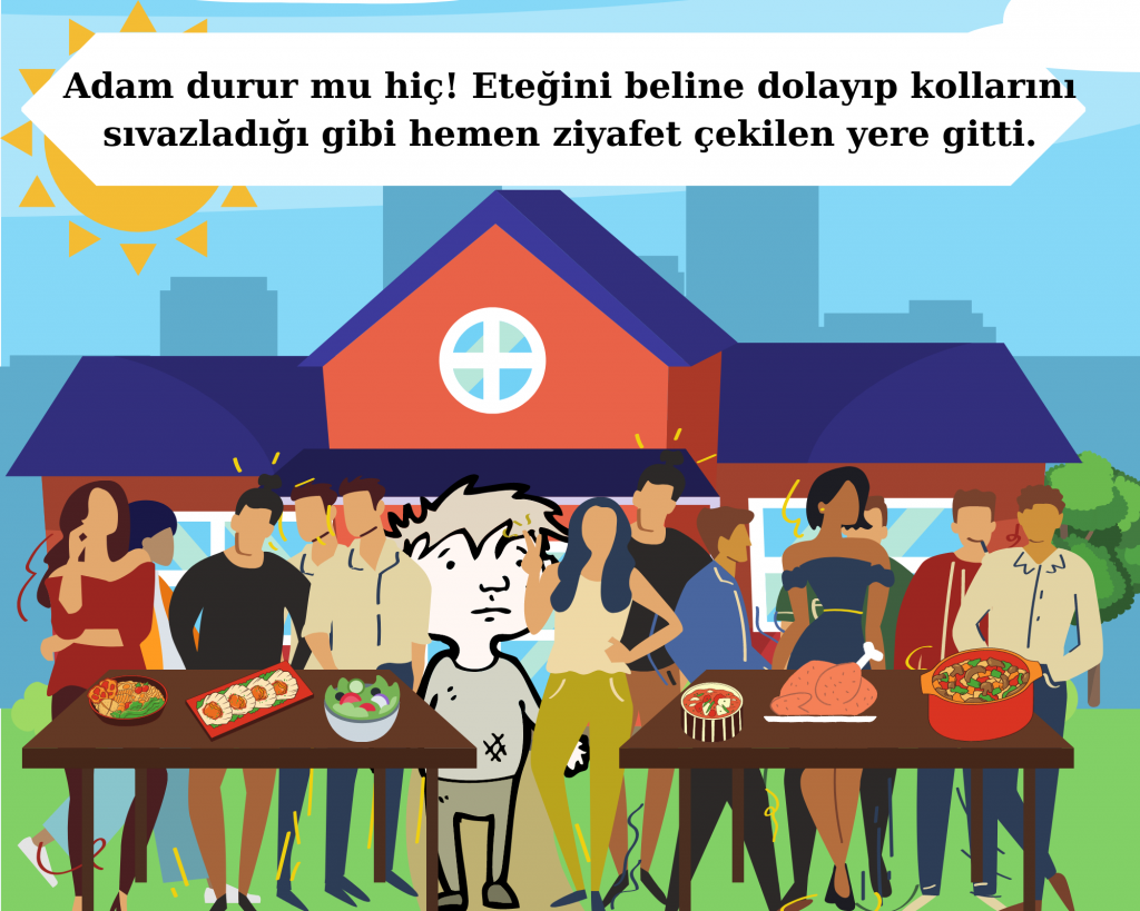 ZİYAFET HİKAYESİ by YUNUS EMRE - MEVLANA - SADİ ŞİRAZİ - Illustrated by SADİ ŞİRAZİ - Ourboox.com